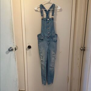 Guess Light Blue Women's Jeans Overalls